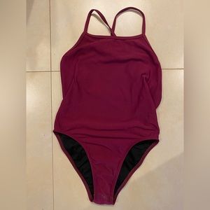 Scotty Fixed back Cabernet one piece jolyn